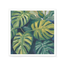 Monstera Blätter Botanische Wasserfarbe