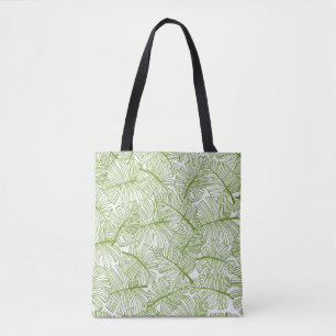 Monstera-Blätter, nahtloses florales Design. Tasche