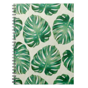 Monstera-Blätter Notizblock