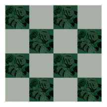 Monstera-Blätter Prüfmuster