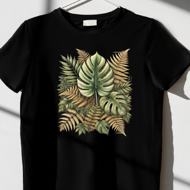 Monstera-Blätter Shirt (Von Creator hochgeladen)
