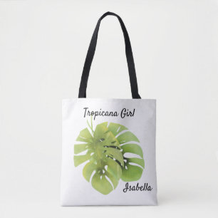 Monstera-Blätter Tasche