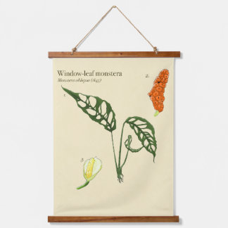 Monstera Botanische Wandteppiche