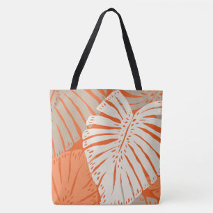 Monstera Dschungel Hawaiianische Tropische Blätter Tasche
