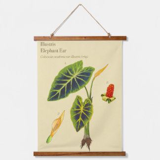 Monstera Elephant Ohr Botanische Wandteppiche