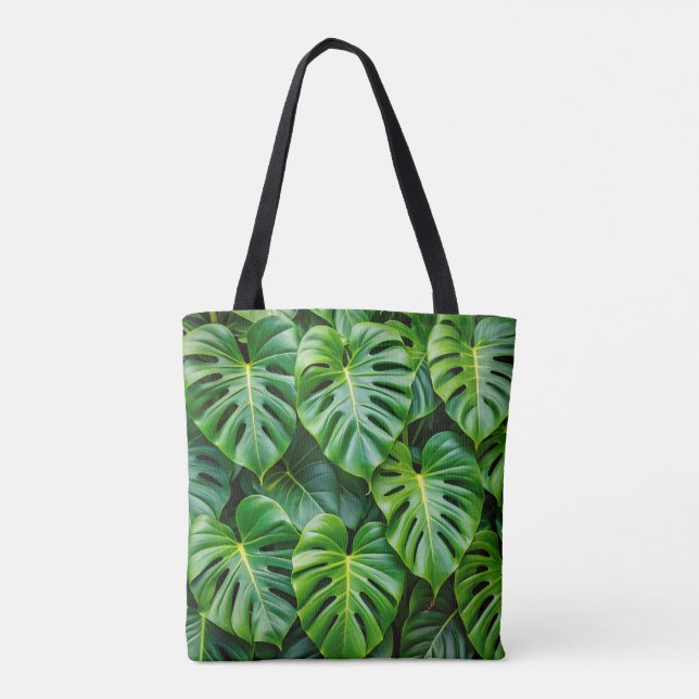 Monstera Green Tasche (Rückseite)
