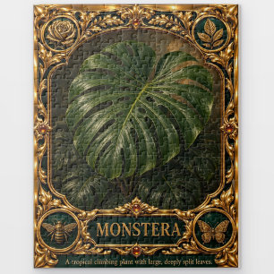 Monstera, Juwelen-Erbstück Kunst