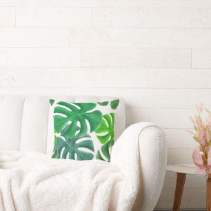 Monstera Kissen