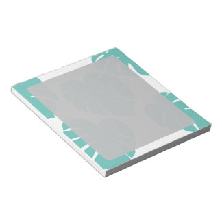 Monstera Leaf Botanische Pflanze Lover Notizblock