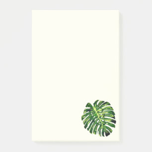 Monstera Leaf Post it Notes Post-it Klebezettel