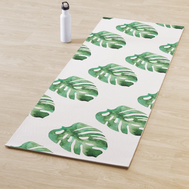 Monstera Leaf Yogamatte (Beispiel)