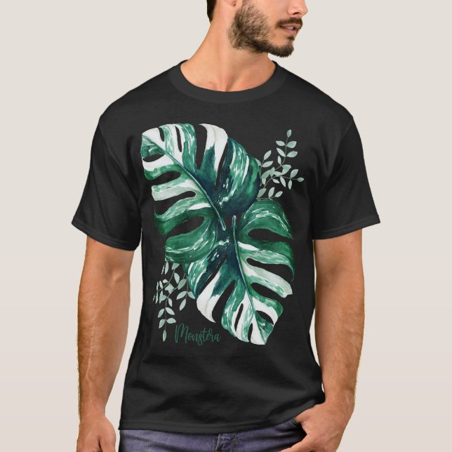 Monstera, Monstera, Monstera Deliciosa, Monstera T-Shirt (Vorderseite)