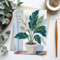 Monstera Pflanze | Grüne Thumb-Malerei in der Haus