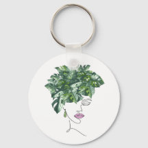 Monstera, The Ultimate Pflanze Lady Schlüsselanhän