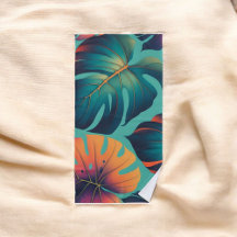 Monstera Tropical Watercolor Blätter