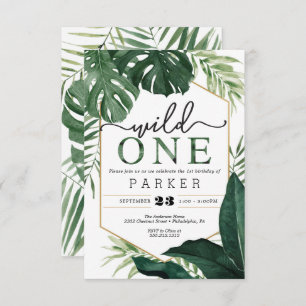 Monstera tropicale Wild One Premier Invitation d'a