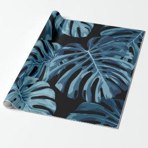 Monstera tropische Pflanze / Zimmerpflanzendesign Geschenkpapier