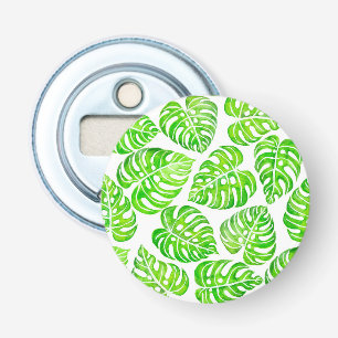Monstera verlasse Aquarell Flaschenöffner