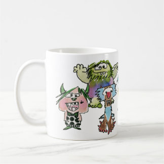 Monstereo Seven Cartoon Monstars Kaffeetasse