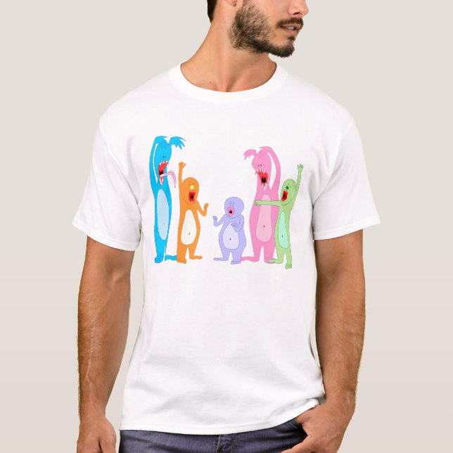 MonsterFamilyof5 T-Shirt (Vorderseite)