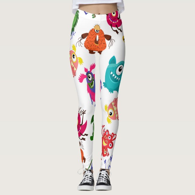 Monstergeschenke für Kinder  Leggings (Vorderseite)