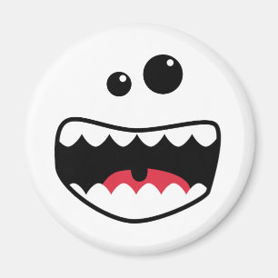 Monstergesicht Magnet