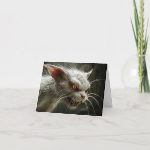 Monsterkatze dankeskarte