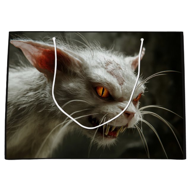 Monsterkatze  große geschenktüte (Vorderseite)