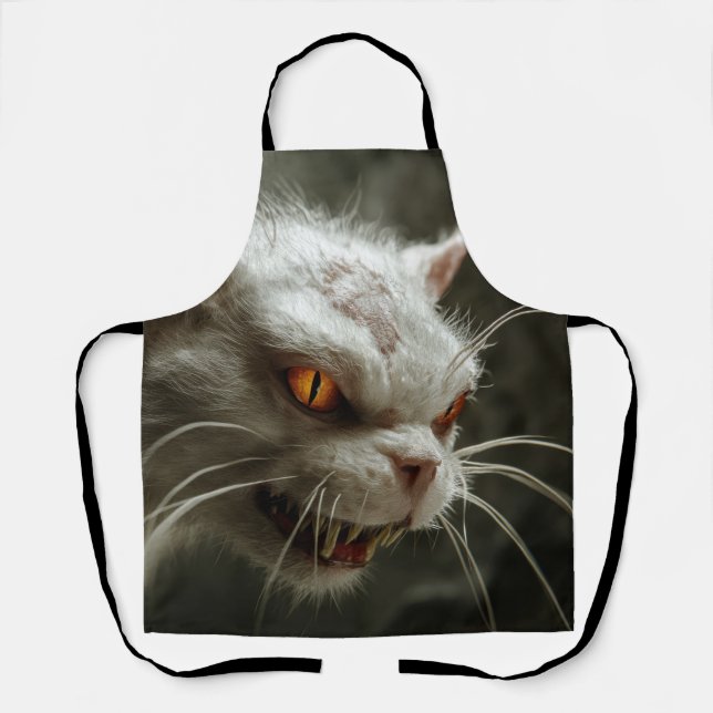 Monsterkatze  schürze (Vorderseite)