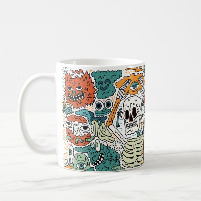 Monstermash-Up Kaffeetasse (Links)