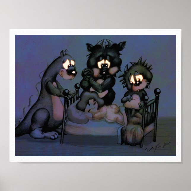 Monsters in My Room Poster (Vorne)