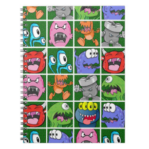 Monsters & Kaiju Notizblock