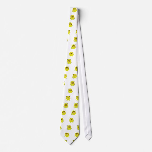 Monstertroll-Halbkugel Krawatte (Vorderseite)