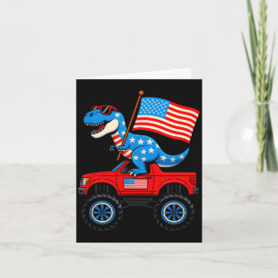 Monstertruck 4. Juli amerikanische Flagge patrioti Karte