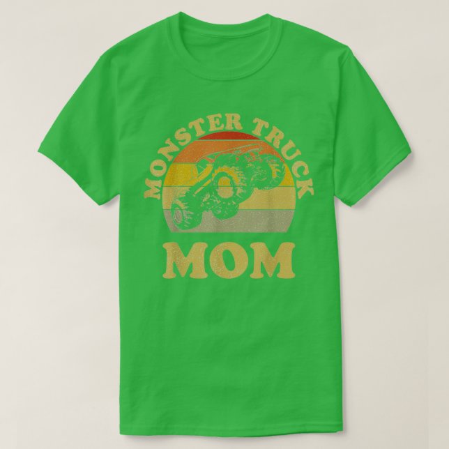 MonsterTruckMomRetroVintageMonsterTruckShirt 2 T-Shirt (Design vorne)