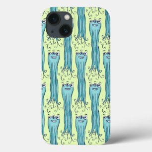 Monsterzeichen der niedlichen Octopus-Alien Case-Mate iPhone Hülle