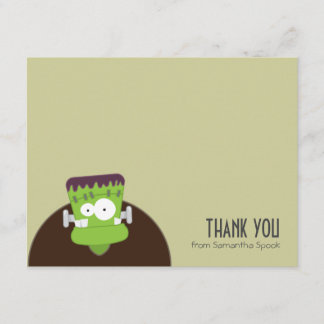 Monstre de Frankenstein | Cartes de remerciement p