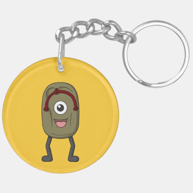 Monstre de sandale japonais Bake-zori (Dos gauche)