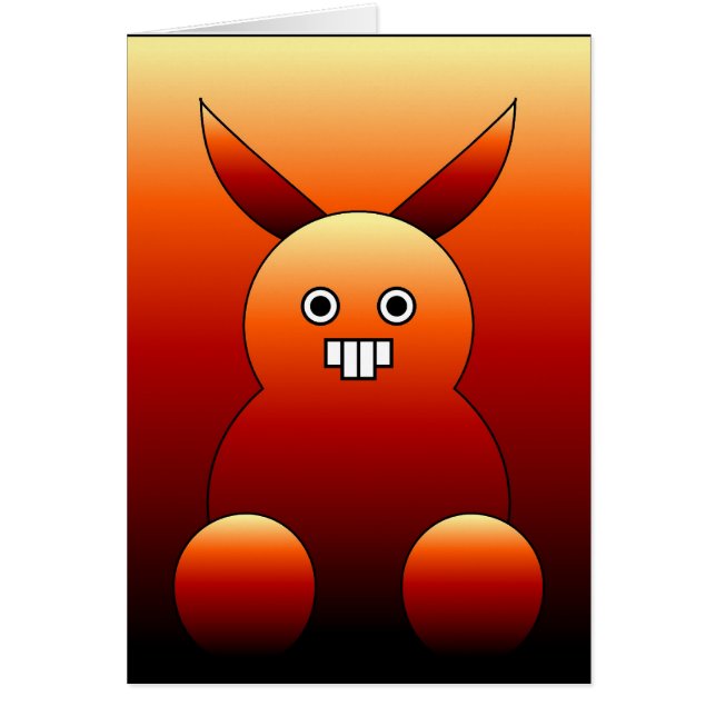 Monstre effrayant de lapin (Devant)
