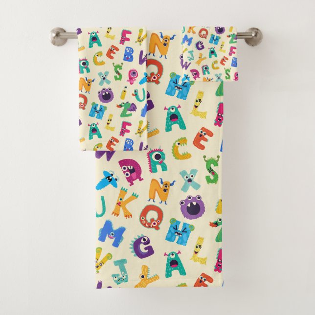 Monstres enfants ABC Silly Alphabet Monster (En situation)