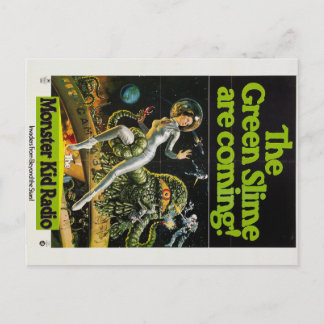 Monstres minces de Monster Kid Radio carte postale