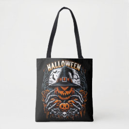 Monströser Jack-O'-Lantern-Spooky HexenHalloween Tasche