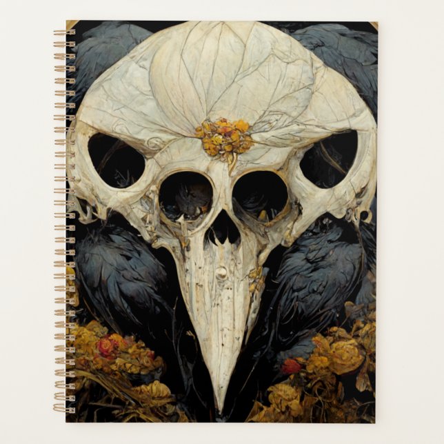 Monstrous Corbeau Horreur Goth Gothique (Devant)