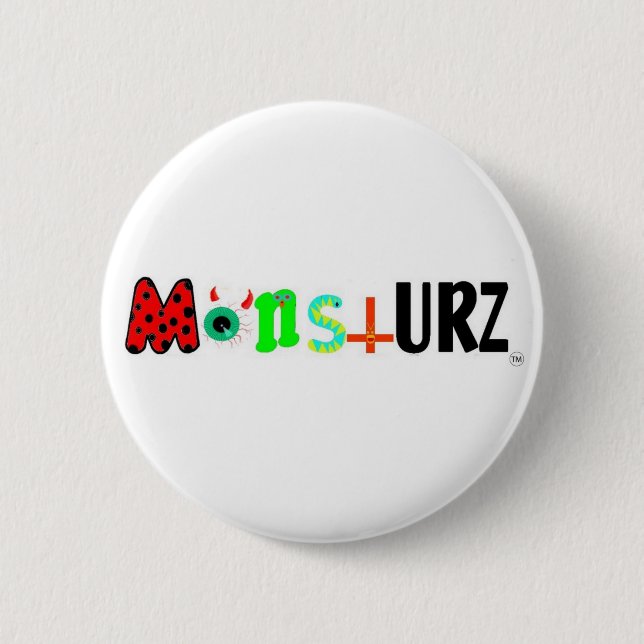 monstURZ Button (Vorderseite)