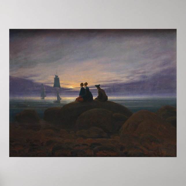 Monsun über dem Meer Poster (Vorne)