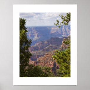 Monsunzeit am Nordrand des Grand Canyon Poster