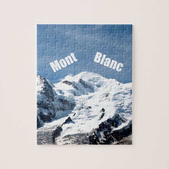 Mont Blanc Berg - Prachtvoll! (Vertikal)