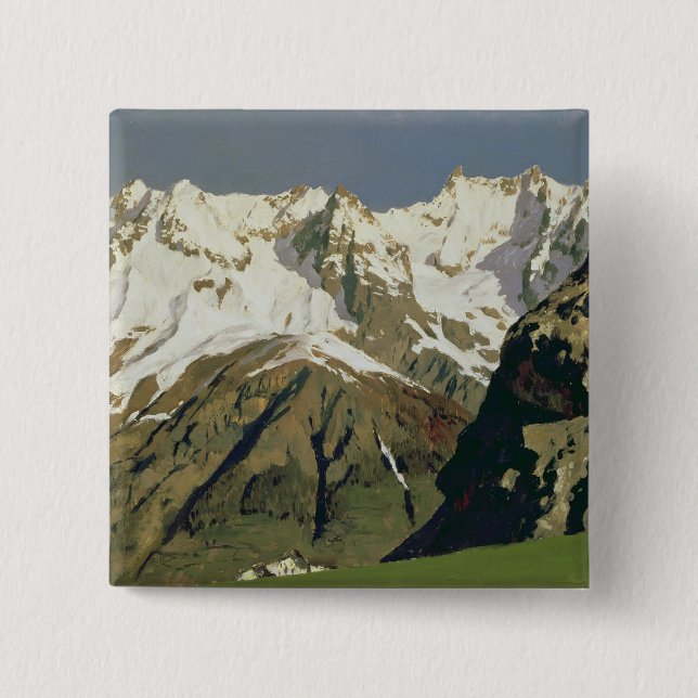 Mont Blanc-Berge, 1897 Button (Vorderseite)