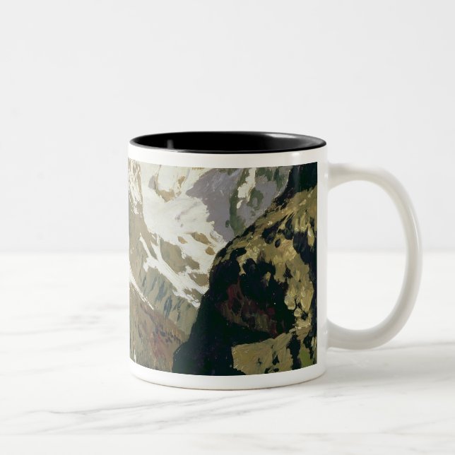 Mont Blanc-Berge, 1897 Zweifarbige Tasse (Rechts)