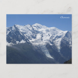 Mont Blanc Chamonix Postkarte